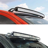 CURVED LED LIGHT BAR UPPER WINDSHIELD MOUNTING BRACKETS