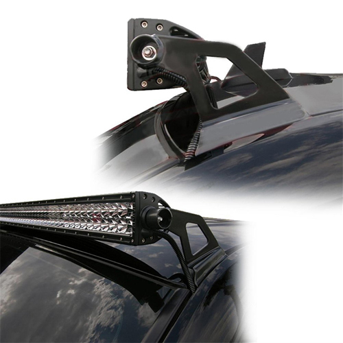 STRAIGHT LED UPPER WINDSHIELD MOUNTING BRACKETS