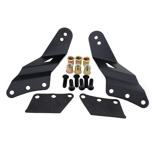 GMC 50" Curved LED Light Bar Mounting Brackets