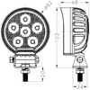 6Leds 15W LED Aluminum Alloy Housing Work Light