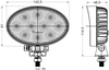 5.6inch 28W Oval shell LED Work Light