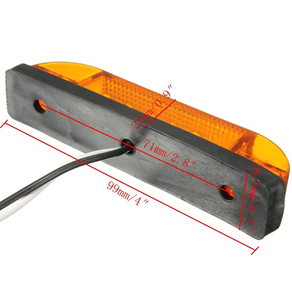 6LEDs 4inch Three Colors LED Work Light