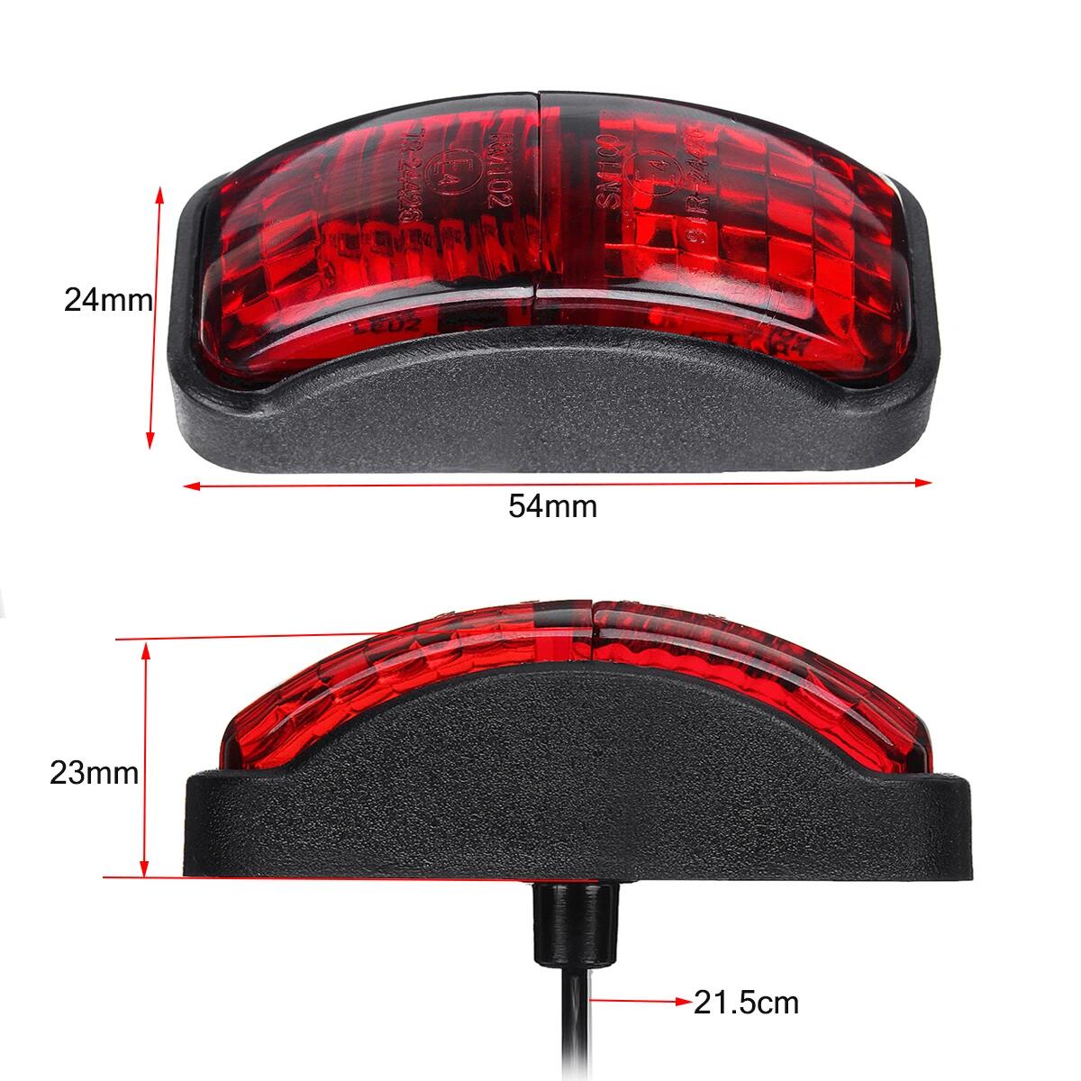 2inch 12-30V Three Colors Side Light