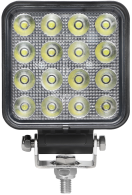 4.3inch 16Leds Square lamp housing LED Work Spotlight