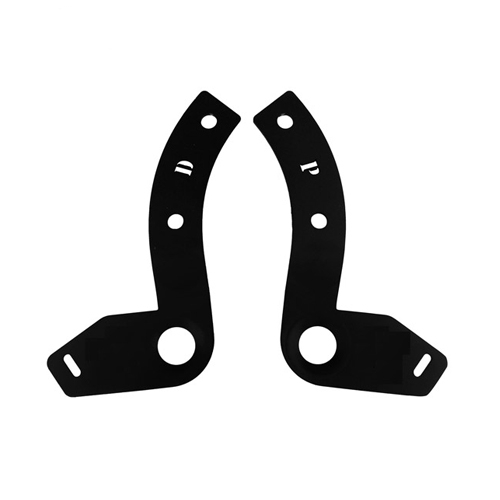 STRAIGHT DUAL-ROW LED LIGHT BAR MOUNTING BRACKETS