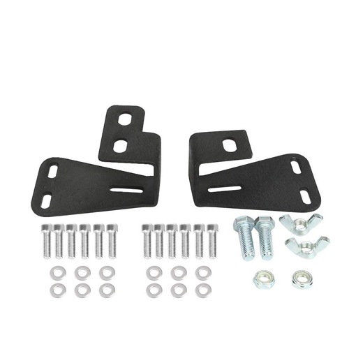 JEEP JK HI-LIFT JACK MOUNT HOOD BRACKETS