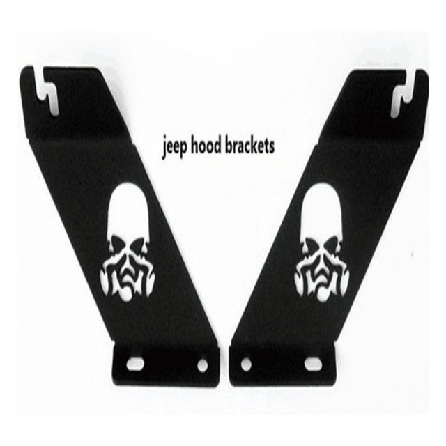 2007-2017 JEEP Engine Hood Mounting Brackets