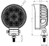 9Leds 3.6inch LED Work Light