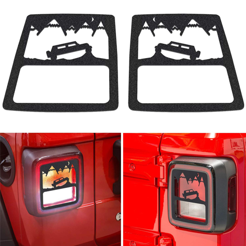 TAILLIGHT GUARDS PROTECTOR COVER MOUNTING BRACKETS