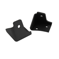 LOWER STEEL WINDSHIELD HINGE CORNER BRACKETS