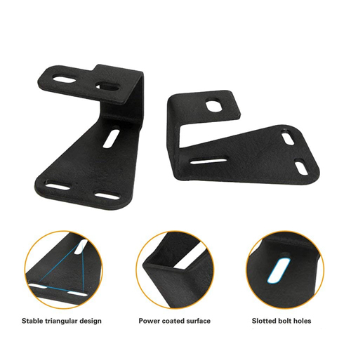 JEEP JK HI-LIFT JACK MOUNT HOOD BRACKETS