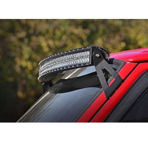 50" CURVED LED LIGHT WINDSHIELD ROOF MOUNT BRACKET