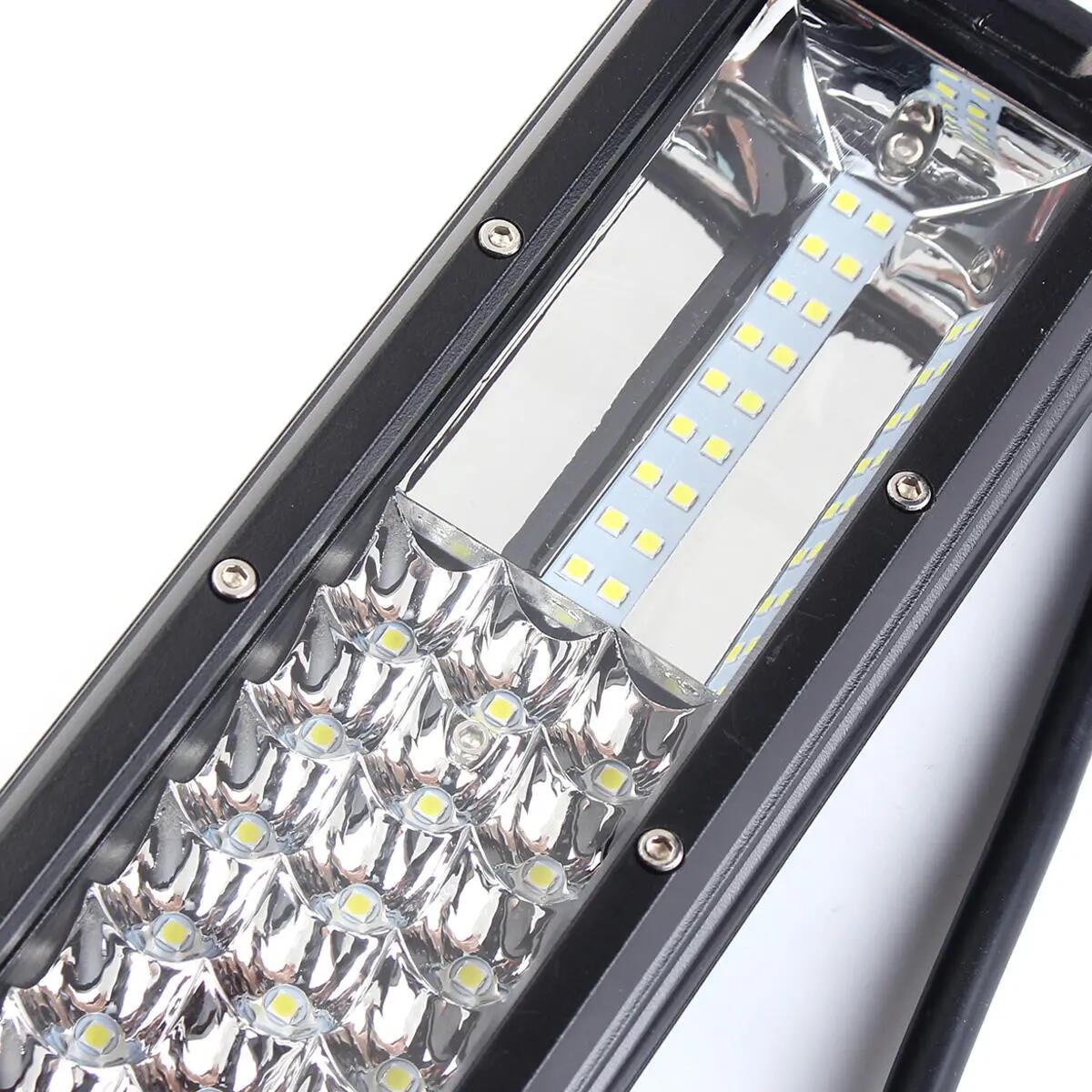 22inch 648W Tripe Row Led Light Bar