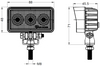 9W 3Leds Square lamp housing LED Work Light