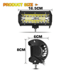 4/7inch 200/400W LED Work Light