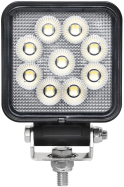 9Leds 4inch Aluminum alloy housing LED Work Light