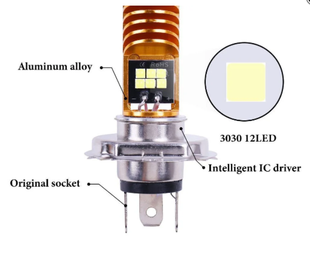 12 LED 3030SMD LED Bulbs