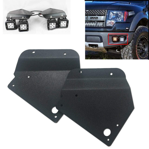 LED POD LIGHTS LOWER WINDSHIELD MOUNTING BRACKETS