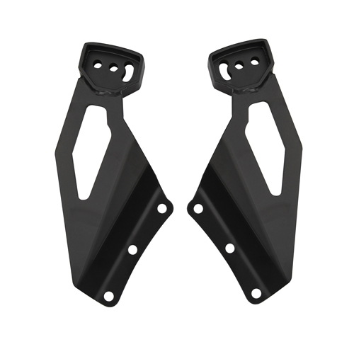 STRAIGHT LED UPPER WINDSHIELD MOUNTING BRACKETS