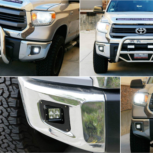 TOYOTA LED FOG LIGHT MOUNTING BRACKETS