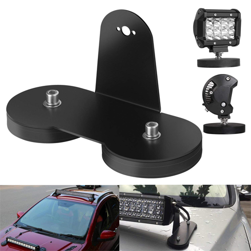 UNIVERSAL MAGNETIC OFFROAD VEHICLE LIGHT BAR MOUNT