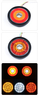 12V/24V Round LED Truck Tail Light YN-SLC111
