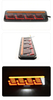 24V Guiding Flowing Brake LED Truck Tail Light YN-TLC114