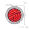 Truck Tail Light 24V 24LED Pattern YN-TLC70