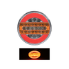 12V/ 24V Flowing Round 4Inch LED Truck Tail Light YN-TLC105
