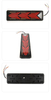 24V LED Flowing Guiding Turning Signal Truck Tail Light YN-TLC130