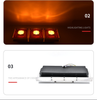 24V LED 3-Bulbs Truck Tail Light YN-TLC147