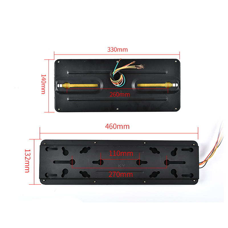 24V LED Flowing Guiding Tail Light YN-TLC139