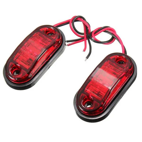 2.8inch LED Side Marker Lamp Automobile Truck Trailer