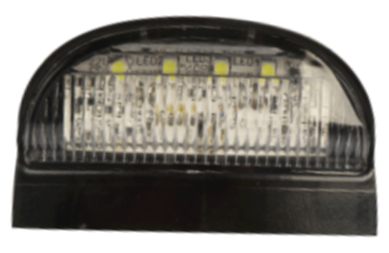 2.8inch 2835 4LED License Plate Light Bus Car