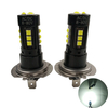 H7 75W 8-80V LED Fog Lamp Headlight Bulbs for Trucks, Offroad Vehicles