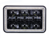 4x6 Inch 54W Square LED Headlight High Low Beam Headlamps