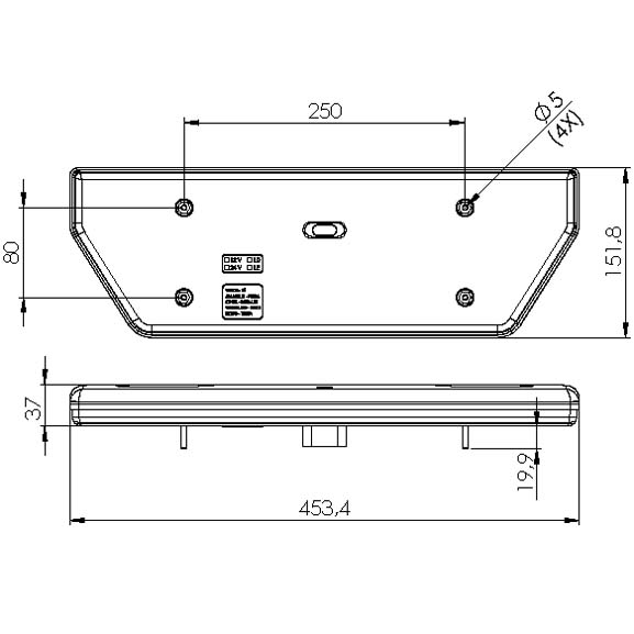 Tail Light YN3070; YN3071; YN3072