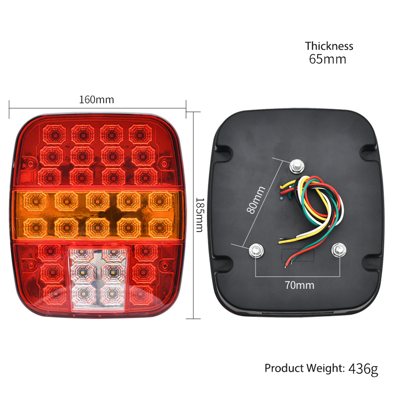 Truck Tail Light 36LED YN-TLC35