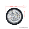 12V/24V Round LED Truck Tail Light YN-SLC111