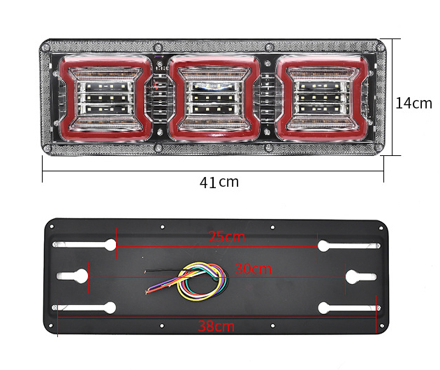 Truck 24VLED Turning Flowing Tail Light YN-TLC41