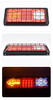 24V 140-2LED Iron Fencing Truck Tail Light YN-TLC87