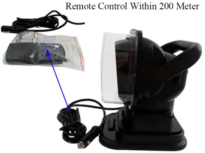 Remote Control 50W 360 Degree Magnet Work Light