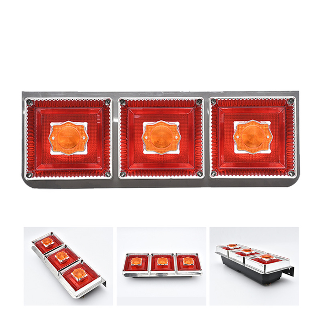 24V LED 3-Bulbs Truck Tail Light YN-TLC147