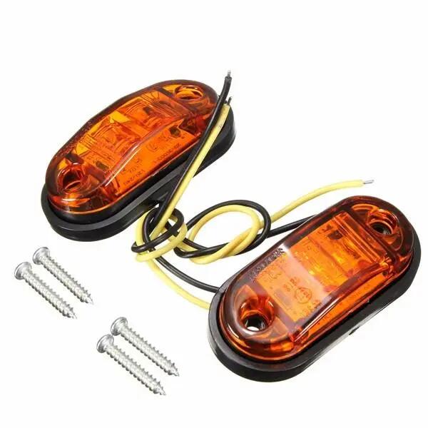 2.8inch LED Side Marker Lamp Automobile Truck Trailer