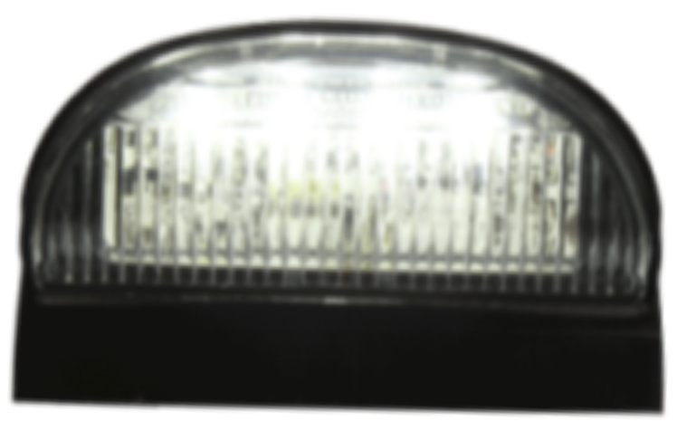 2.8inch 2835 4LED License Plate Light Bus Car