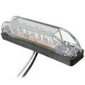 12V 24V 6LED transparent side marker trailer pickup 