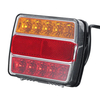  Magnetic Trailer Tail Light 12v 16LED Jet Skis Caravans