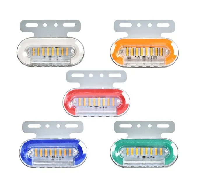 12v 24v LED Truck Side Lights Bus Van Trailers Campers Cars