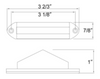 3inch 12v 24v 3LED Side Marker Light Trailer SUV