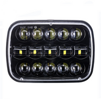  5x7 Inch Square LED Headlight 45W/95W High Low Beam, Headlamps